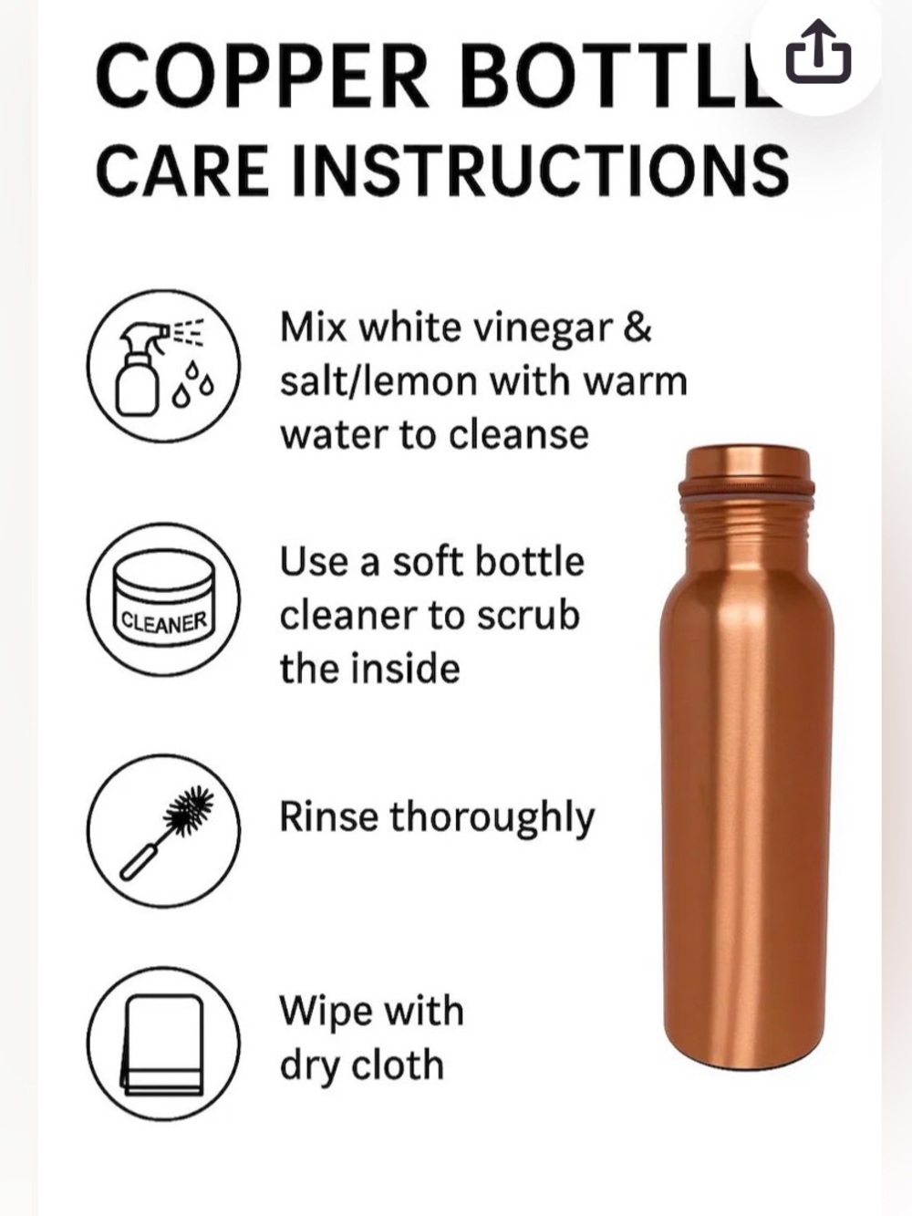 New Copper 100% Tumbler From Indian . - Picture 9 of 12